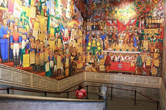 Murales del Palacio de Gobierno