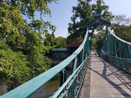 Green Bridge in Opole