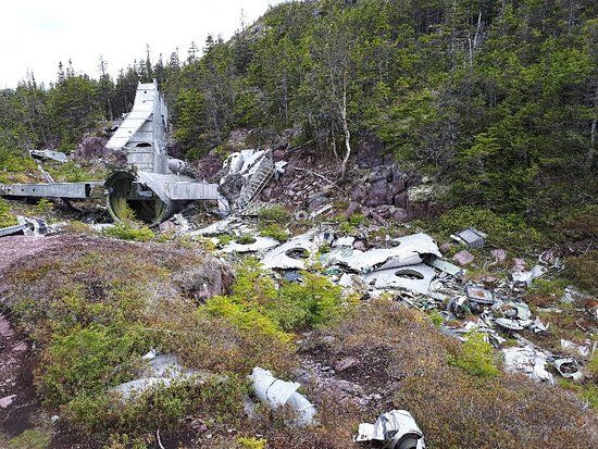 U.S.A.F. RB-36 Plane Crash Site
