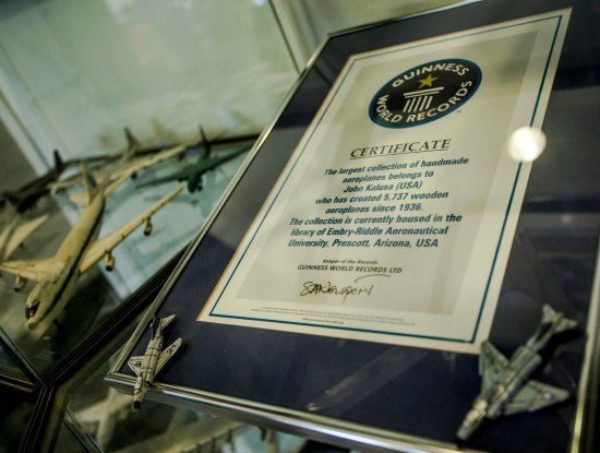 Kalusa Miniature Airplane Collection