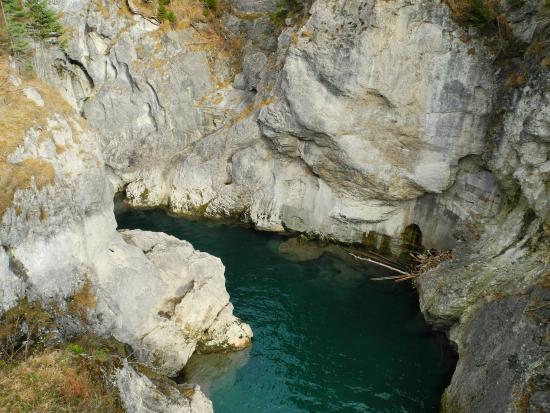 Maxsteg an der Fussener Klamm-Fall