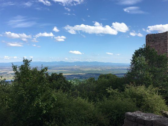 Three castles of Husseren-les-Chateaux