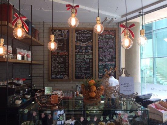 Clipboard Society Cafe