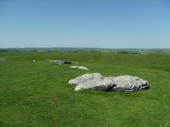 Arbor Low Stone Circle and Gib Hill Barrow