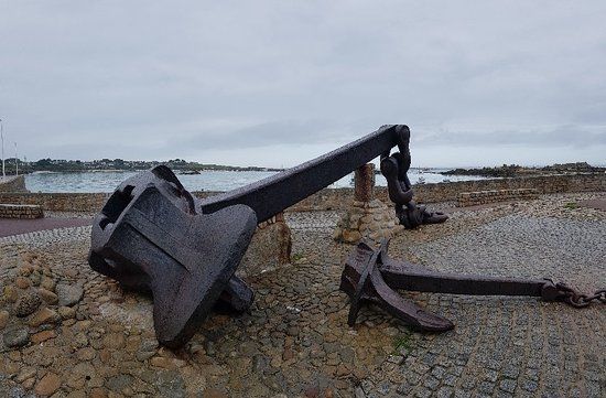 Amoco Cadiz Anchor Monument