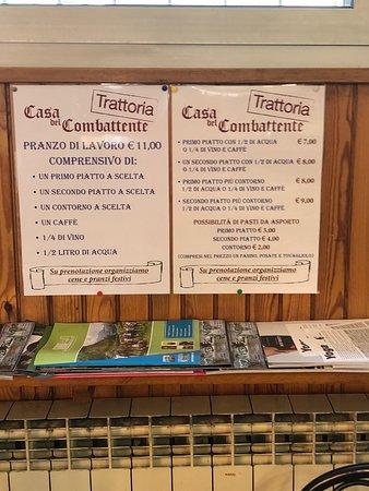 Trattoria Casa del Combattente