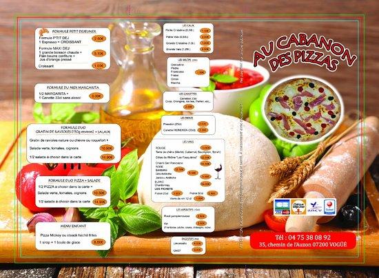 Au Cabanon des Pizzas