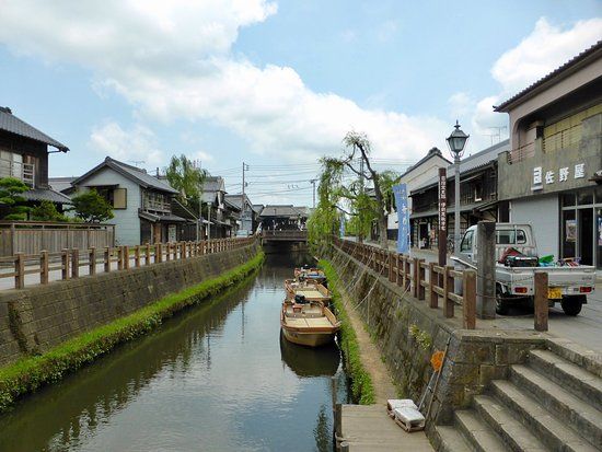 Historic Old Town area in Sawara