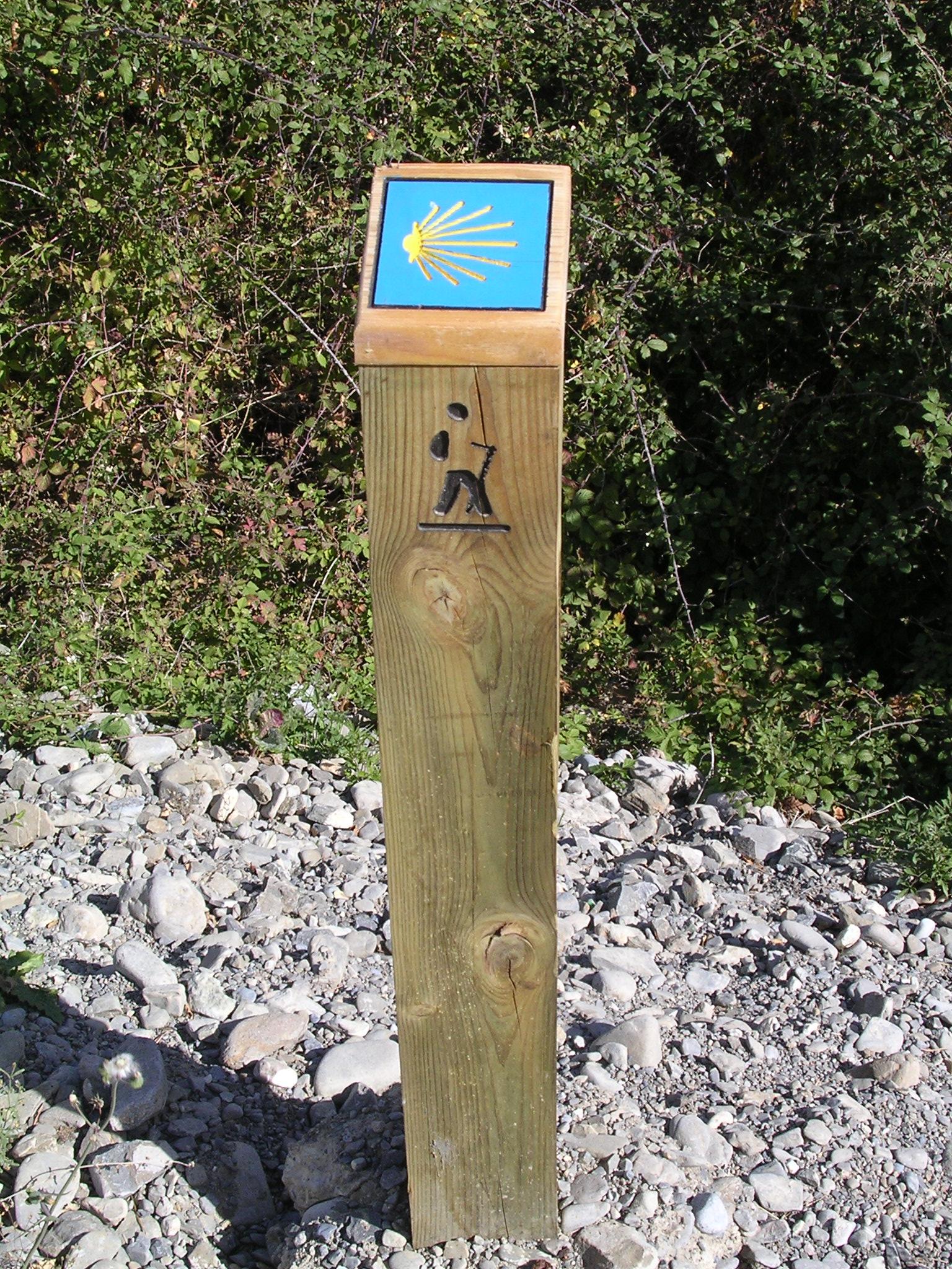 Pelgrimsroute naar Santiago de Compostella