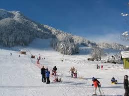 Recreational tourist center Kranjska Gora ski lifts