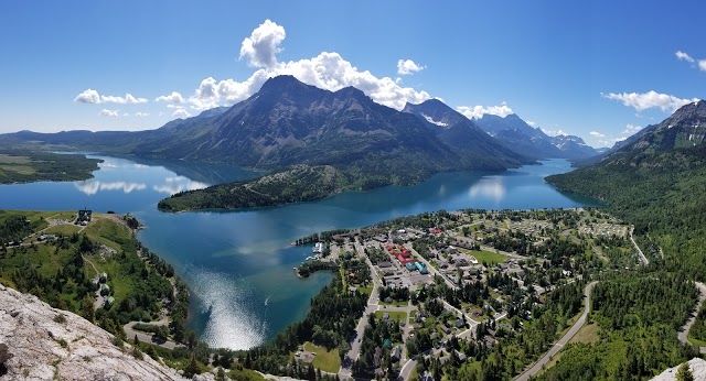 Waterton Lakes National Park of Canada