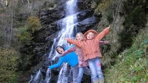 Harter Schleierwasserfall