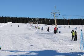 Skigebiet Grenze