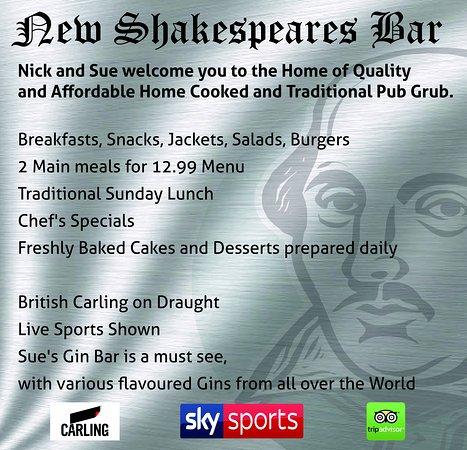 New Shakespeare's Bar