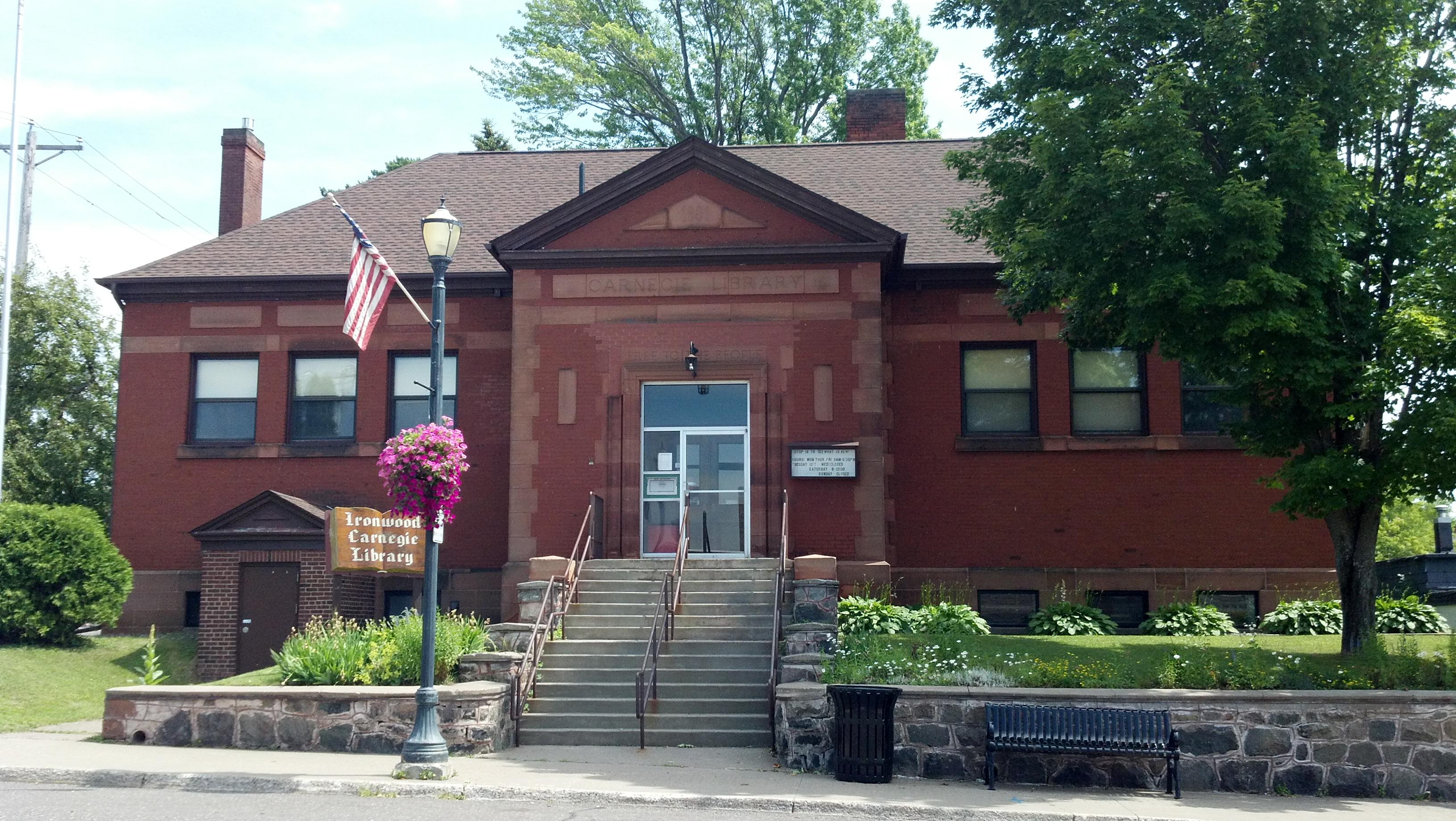 Ironwood Carnegie Library