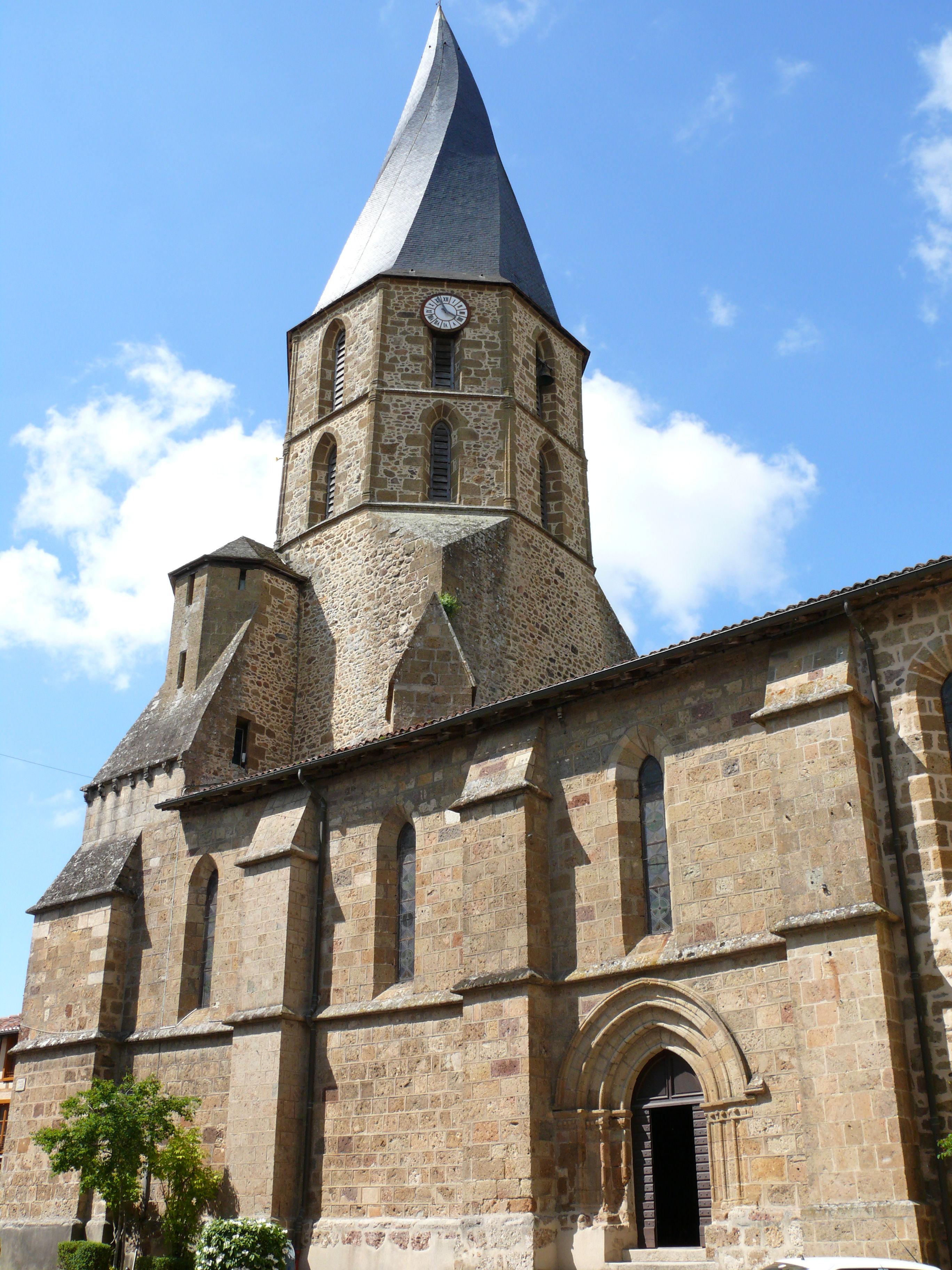 St Sauveur church to Rochechouart