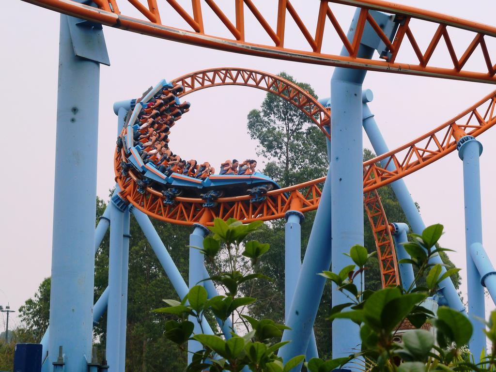 10 Inversion Roller Coaster