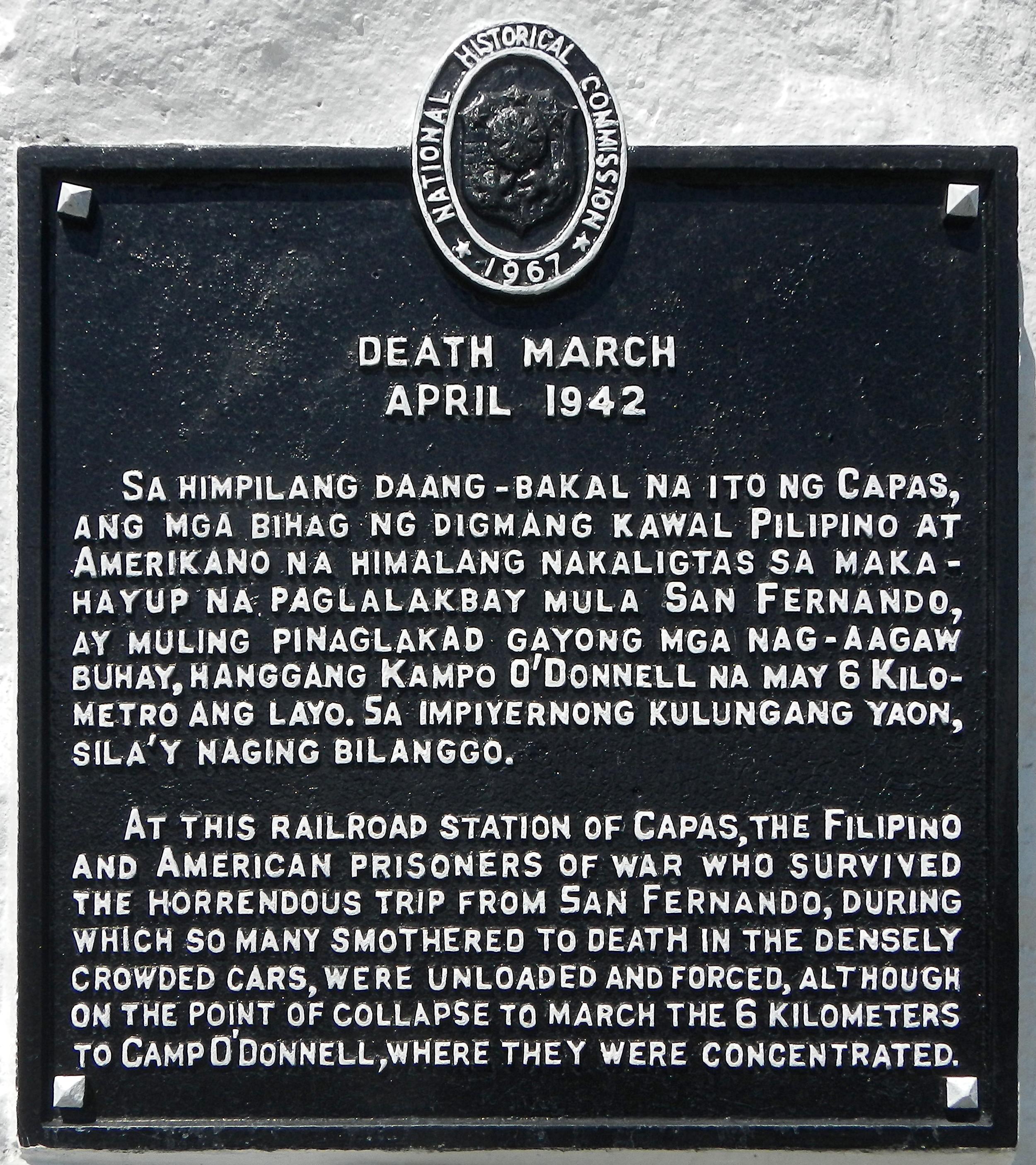 Death March Historical Marker