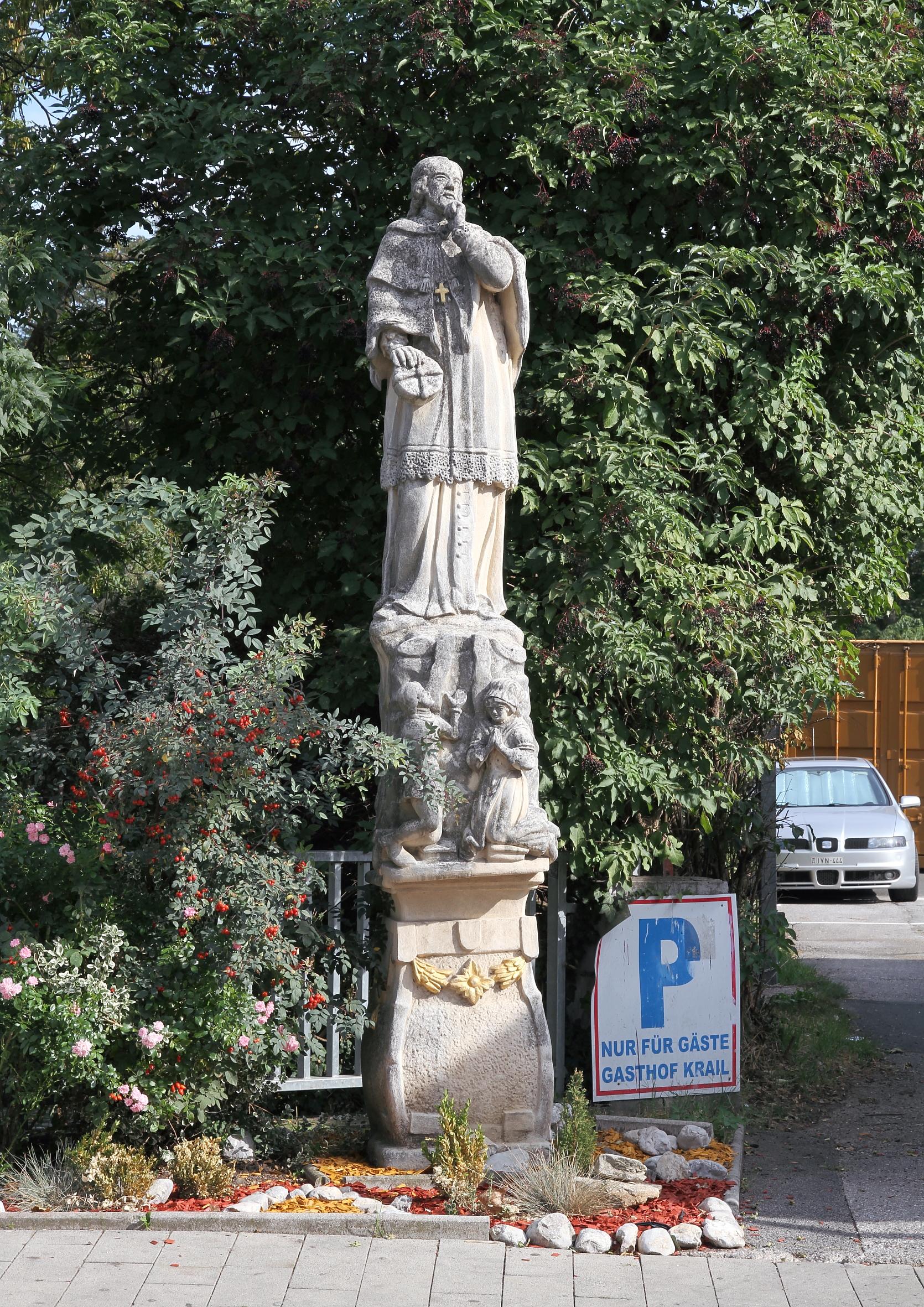 Figurenbildstock hl. Johannes Nepomuk