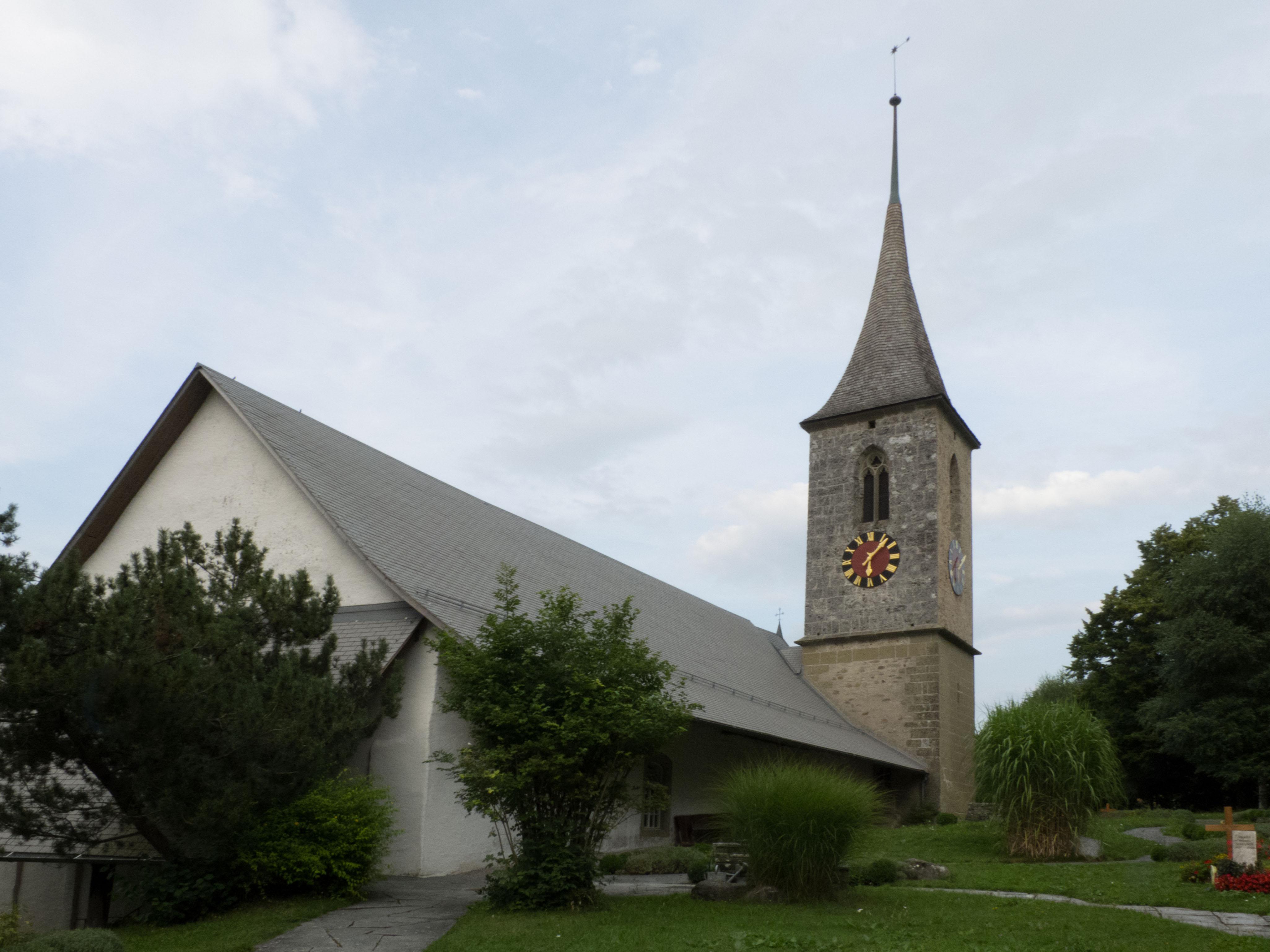 Reformierte Kirche mit Pfarrhaus und Ofenhaus