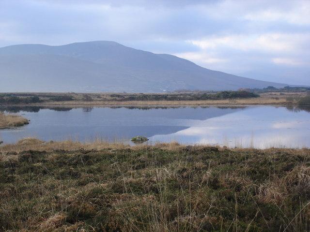 Lough Yganavan and Lough Nambrackdarrig