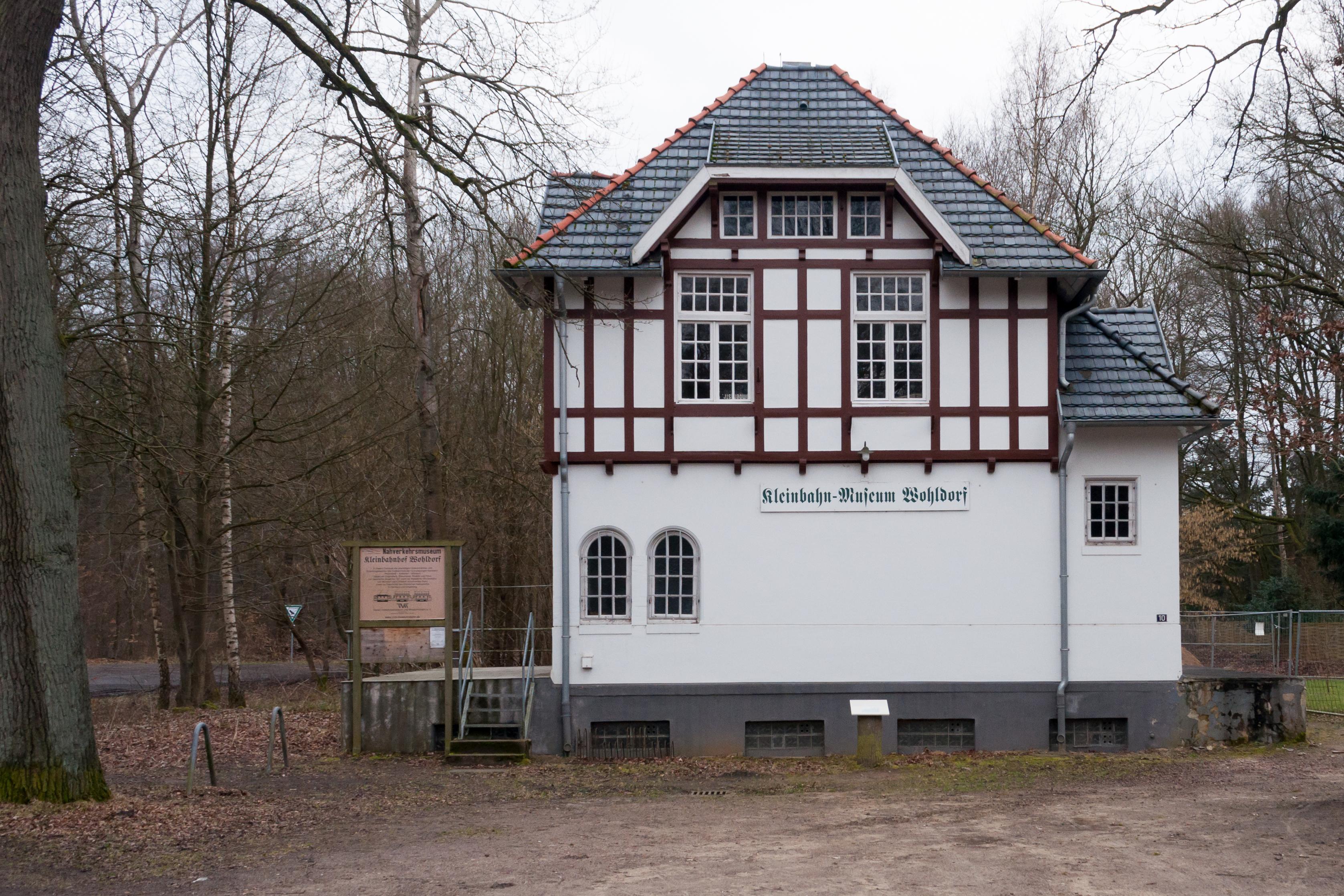 Nahverkehrsmuseum Kleinbahnhof Wohldorf