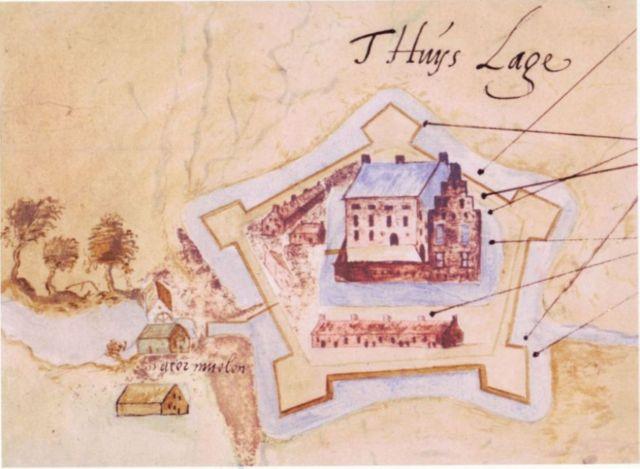 Burgruine Lage