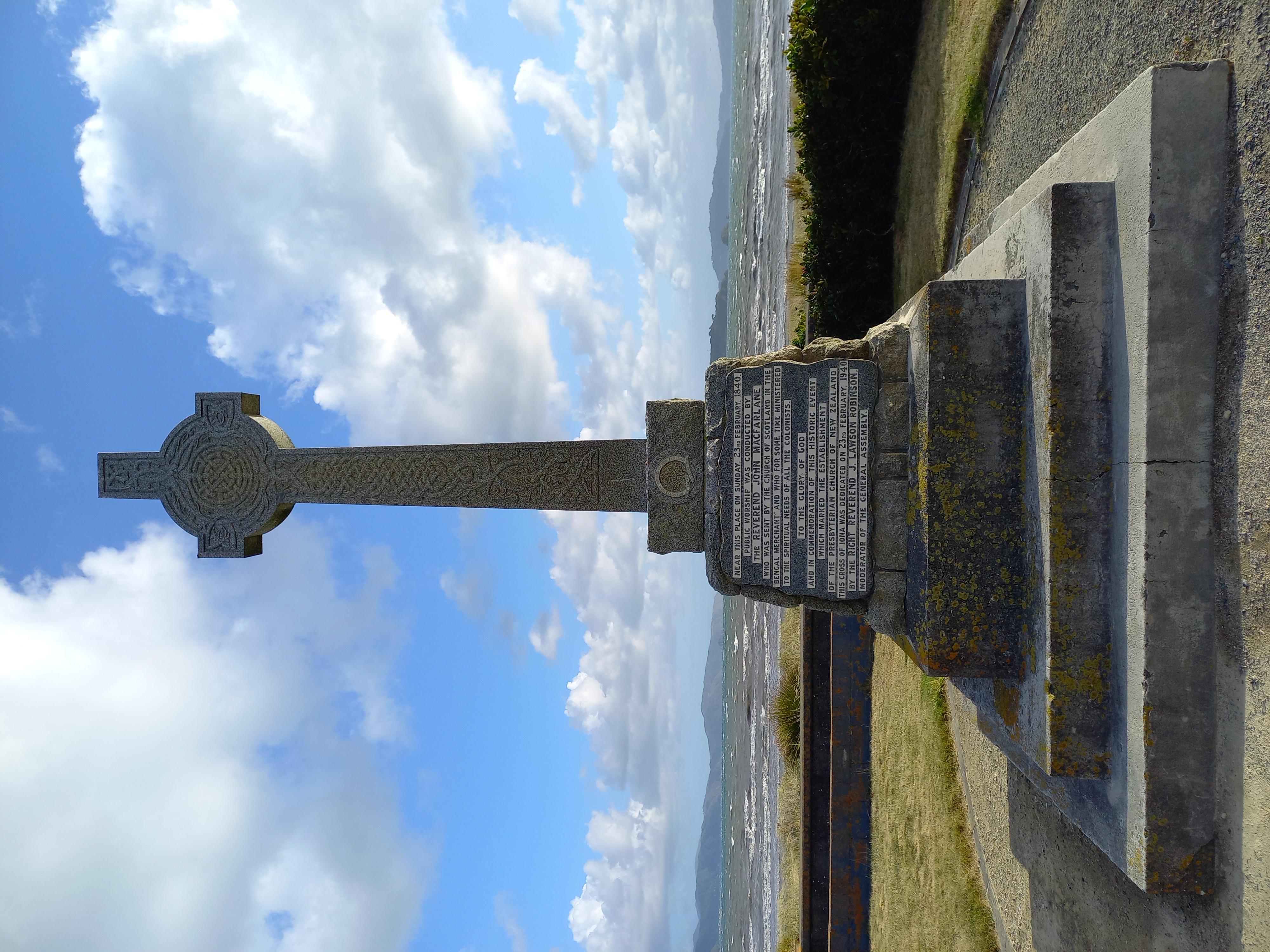 Iona Memorial Cross
