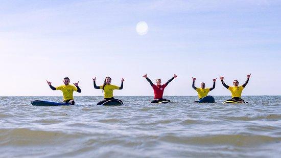Surfing Croyde Bay