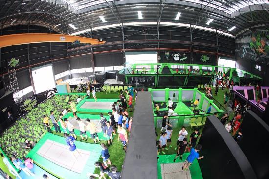 Flip Out Indoor Trampoline Arena