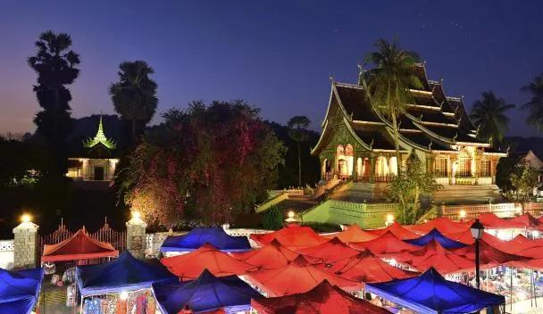 Marché de nuit de Luang Prabang