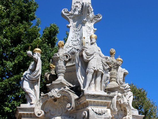 Black Death Column