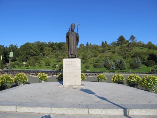 Statue af Pave Johannes Paul II