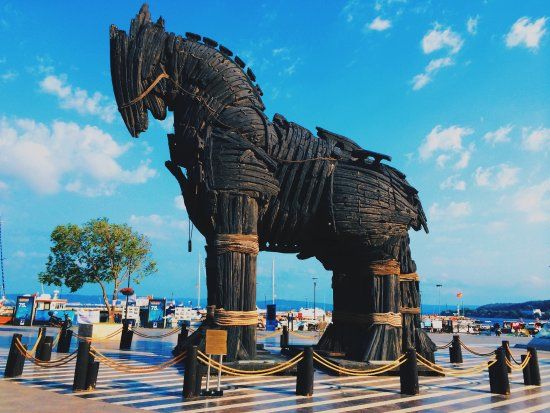 Trojan Statue