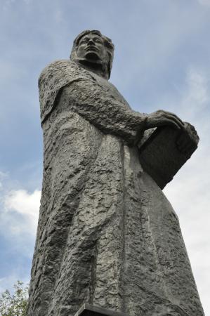 The monument of Adam Mickiewicz