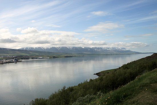 Estuary of the river Eyjafjardará