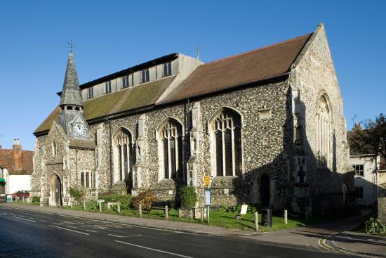 Parish Church of St. John the Baptist Needham Market with Badley