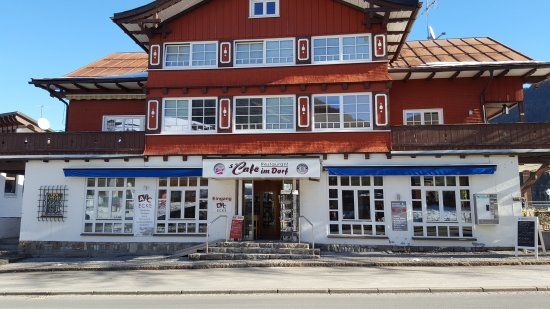 Cafe im Dorf