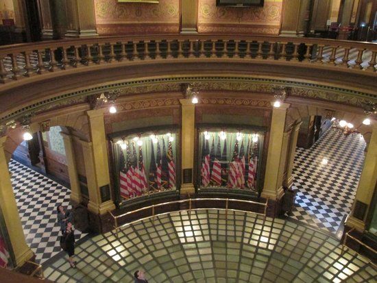 Lansing's First Capital Building