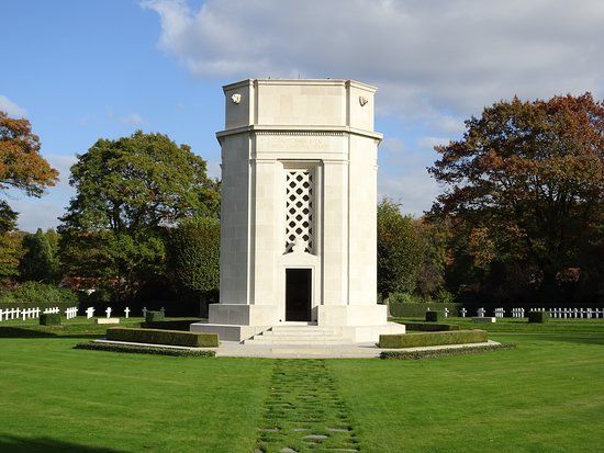 Den amerikanske kirkegård ved Flanders-slagmarken