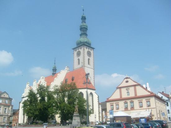 Děkanský kostel Proměnění Páně na hoře Tábor