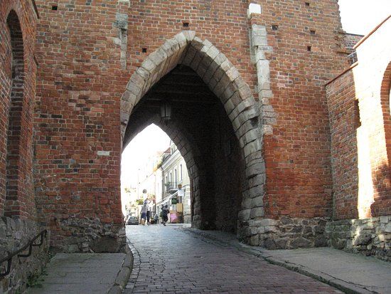 Opatowska Gate in Sandomierz