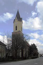 Gedenkstein Wiederaufbau der Sommerfelder Kirche