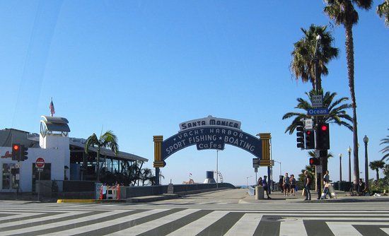 Santa Monica Yacht Harbor Sign