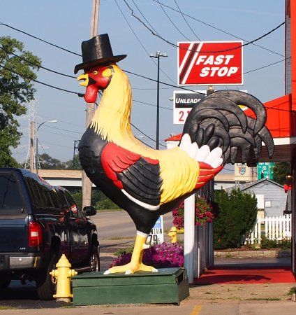 Rooster in a Top Hat