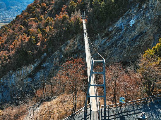 Passerelle à Farinet